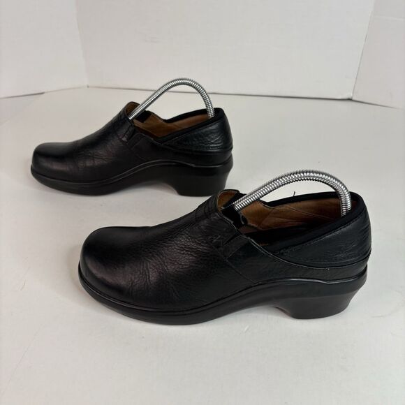 Ariat Women's Size 9.5 B Hera Expert Work Professional Black Leather Clogs - Picture 5 of 12
